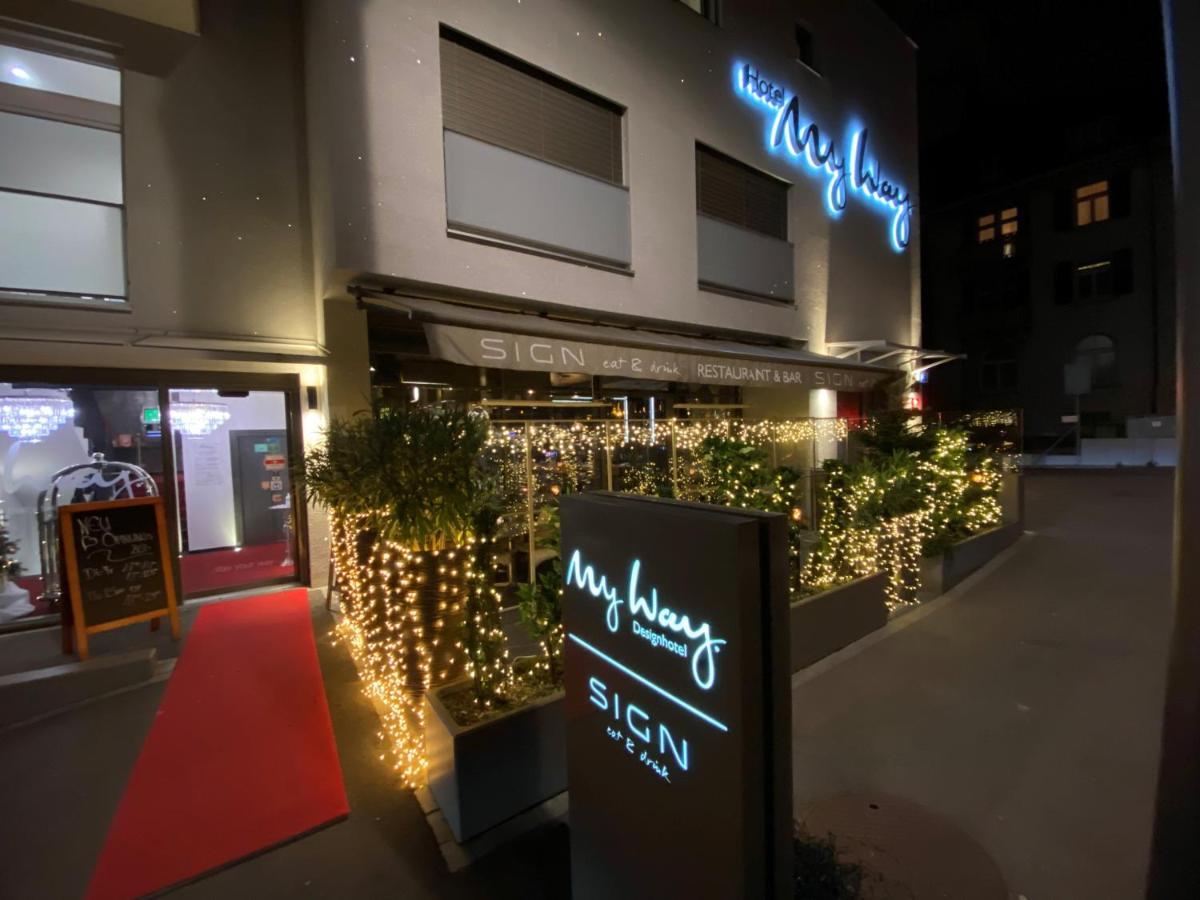 Hotel My Way Zuerich วัลลิเซลเลน ภายนอก รูปภาพ